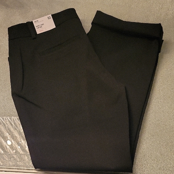 NWT EXPRESS Editor Black Women's Pants Size 6S Barely Boot Low Rise - Picture 5 of 7
